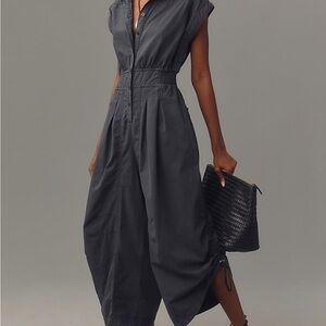 Anthropologie shirting parachute jumpsuit
